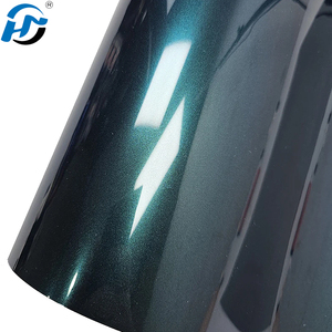 Pellicola Adesiva in Vinile Verde Notte Metallizzato Lucido PET TPU, Adesivi in Vinile Aurora Diamantata Verde Notte - Product Image 5