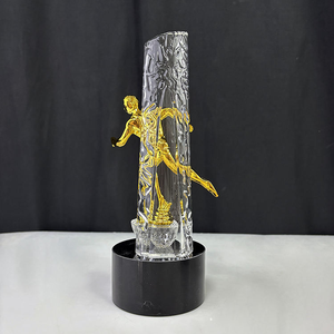 جديد بطل الرياضة MVP الغوص كرة القدم الجري سباق مباراة المعادن الكريستال الكأس - Product Image 3