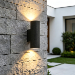 Lámpara de Pared Exterior Minimalista de Cemento, IP65 Impermeable, Luz Cálida, para Jardín, Balcón, Terraza - Product Image 3