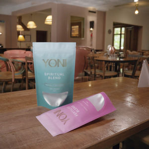 小さなバッグカスタマイズされた花の包装マイラー防臭デザインダイムステッカー付きカスタムプリント水平バッグ - Product Image 4