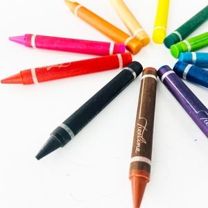 Juego de Crayones Jumbo 12 en 1 a Base de Agua, Lavables, para Estudiantes, Niños, Material Escolar - Product Image 5
