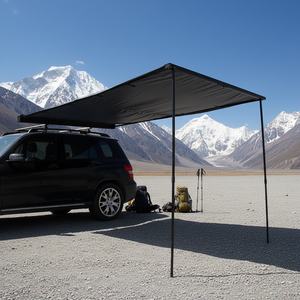 Abri solaire instantané facile à installer, structure en aluminium, auvent latéral pour voiture 4x4, extension de tente de <span class=keywords><strong>camping</strong></span> - Product Image 6