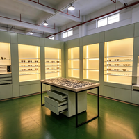 Vitrines de bijouterie sur mesure avec éclairage LED ; service de conception de boutique gratuit pour les horlogers de luxe