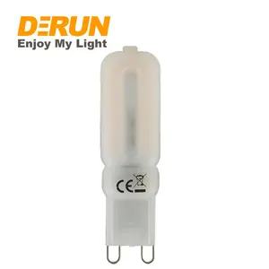 Cubierta de plástico lechoso de buena calidad, bombilla LED G4 G9 SMD2835 de 12 voltios, 1W, 1,5 W, 2W, 2,5 W, 220V, G4, LED-JC