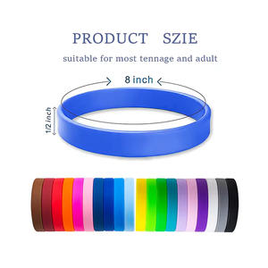 Pulsera de Silicona con Logotipo Personalizado, Pulsera Promocional de Goma con Logotipo - Product Image 4