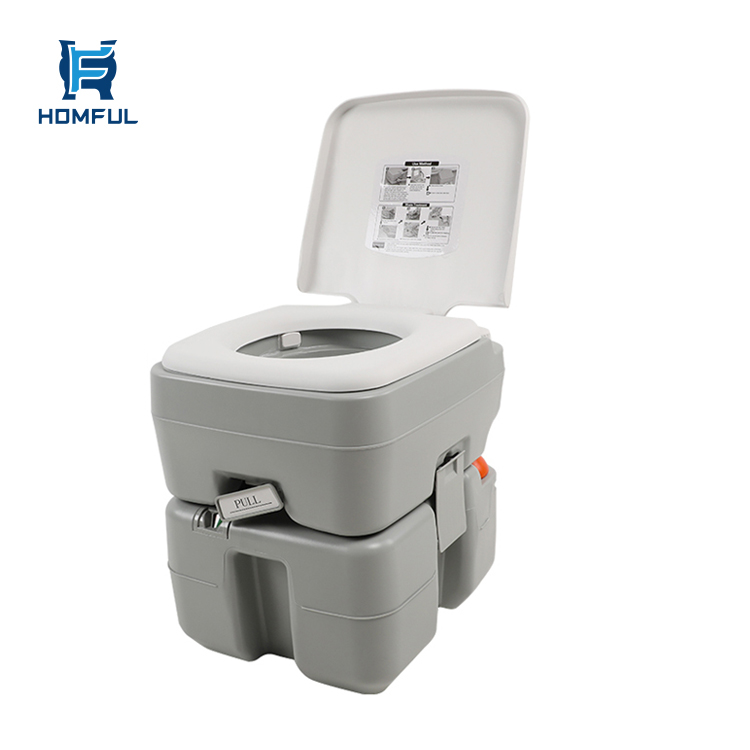 HOMFUL 20л PT портативный туалет, морской RV, лодочный фургон, аксессуары, портативный складной туалет для кемпинга, портативный дорожный Туалет