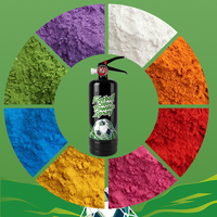 Poudre colorée pour le football, idéale pour les cérémonies d'ouverture sportives, les activités de plein air, la poudre Holi, l'extincteur à poudre colorée, la fumée colorée.