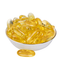 Capsules molles en vrac, granulés purs d'huile de poisson, commerce extérieur transfrontalier, traitement OEM, supplément pour adultes IFOS