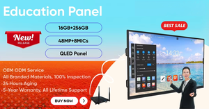 Hiseeview HT-75D 2025 Pizarra Inteligente Móvil de Alta Gama con Pantalla 4K Interactiva de 75 Pulgadas LED Multitáctil Digital de 20/40 Puntos - Product Image 2