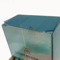 Caja de plástico con impresión personalizada, caja de plástico transparente con impresión offset de regalo para festival