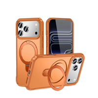Coque arrière antichoc en TPU et PC avec support pliable pour iPhone 18, 17 Air, 16, 15 Pro Max, 14 Plus, 13, 12 Pro – Vente en gros