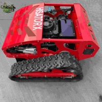 Tondeuse rotative industrielle professionnelle à moteur essence robuste 1000 mm pour la gestion des champs agricoles et des pâturages