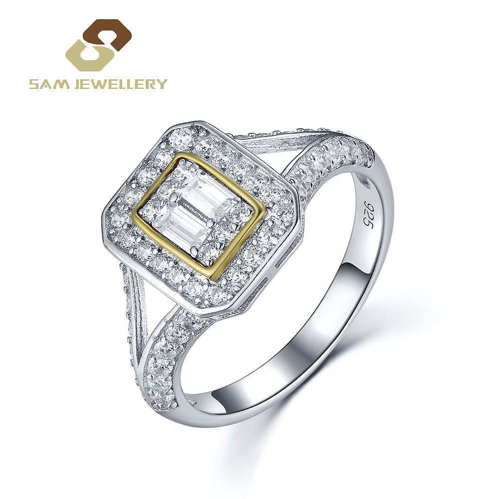 Jewellery South Africa 925 Sterling Silver Rectangular Ring with