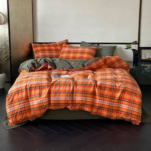 Katun murni dicuci, 11-buah Set kualitas tahan air gaya Jepang selimut wol dengan jumlah benang 300tc - Product Image 4