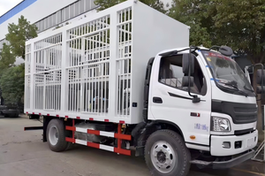 Camión de transporte de cerdos con jaula para cerdos, camiones para ganado, furgoneta con control de temperatura para aves de corral, transportador de cerdos, personalización OEM - Product Image 3