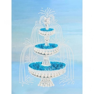 Kit de peinture acrylique DIY XIXI avec cadre, mosaïque artisanale, jouet créatif, cadeau pour le développement de la créativité des enfants - Product Image 4