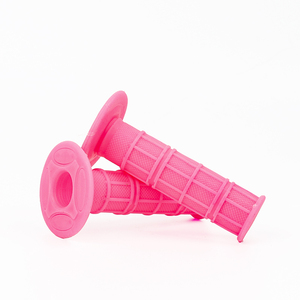 Manopole per Moto da 22mm Manopole per Dirt Bike 7/8" Impugnatura in Gomma per Biker Scooter Manubrio Pillow Top Acceleratore Barra da 22mm - Product Image 5