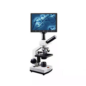 LHW602水産養殖単眼顕微鏡価格スペルム運動テスト獣医顕微鏡医療用 - Product Image 1