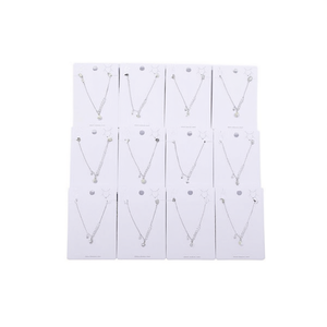 Juego de Collar con Colgante de Perlas de Acero Inoxidable Angelina, 12 Piezas, Joyería de Moda Unisex, Regalo, Amuleto de Estrella de Moda, China 46321 - Product Image 4