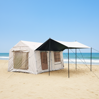 Gran Oferta 2026: Carpa Inflable de Oxford para Acampar al Aire Libre, Impermeable, de 12 Metros Cuadrados, para 6-10 Personas, Ideal para Campamentos Familiares