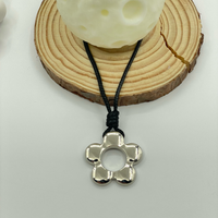 Liontin Bingkai Logam Bunga Berongga Eco Polished, Aksesoris Anti-korosi untuk Pakaian, Topi, Tas & Kerajinan Tangan