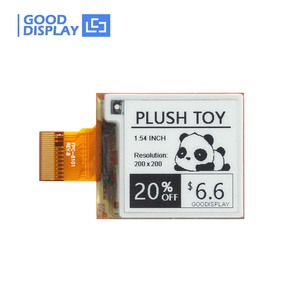 Panel de Papel Electrónico Flexible Ultrafino de 1.54", 2.13" y 2.9" en Blanco y Negro con Interfaz SPI, Módulo de Pantalla Compatible con Raspberry Pi - Product Image 3