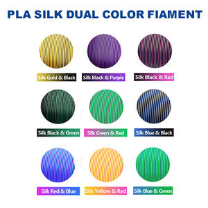 Filament d'impression 3D Antinsky PLA bicolore 1,75 mm 1 kg – Tiges plastiques 3D multicolores – Fabrication de moules bicolores - Product Image 3