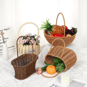 <span class=keywords><strong>Panier</strong></span> <span class=keywords><strong>de</strong></span> rangement carré rustique fait main en osier, plateau multifonctionnel, <span class=keywords><strong>panier</strong></span> <span class=keywords><strong>de</strong></span> présentation, artisanat en osier, décoration intérieure - Product Image 5