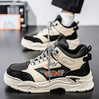 Bottes de travail montantes M1517 pour hommes – Nouvelles chaussures décontractées et tendance pour l'automne/hiver – Baskets de sport pour hommes