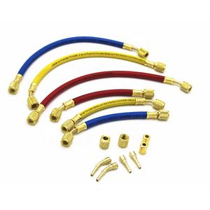 <span class=keywords><strong>R134a</strong></span> R22 लचीला रेफ्रिजरेटर रबर चार्ज नली किट कई गेज के लिए रिचार्ज - Product Image 5