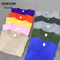 T-shirt surdimensionné 100% coton personnalisé pour hommes T-shirts en vrac pour hommes avec motif unique Design vierge