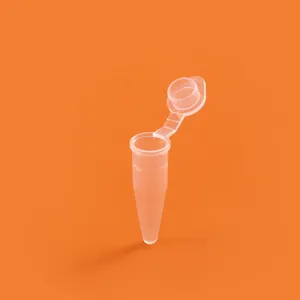 Tubi da 0.2ml per microcentrifuga con tappo a scatto, Mini tubo per microcentrifuga monouso per laboratorio