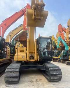 Excavatrices d'occasion CAT 320 320CL d'origine, excavatrice hydraulique de 20 tonnes Caterpillar 320CL 320D2L 320D2 avec accessoire tarière - Product Image 4