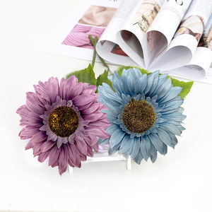 Tournesols Artificiels 48cm en Soie pour Décoration Intérieure et Accessoires de Mariage – Vente Transfrontalière - Product Image 2