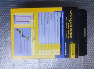 F568-2 Instrument de mesure de température infrarouge à double mode de haute précision pour usage industriel, thermomètre en plastique 568-2 - Product Image 3