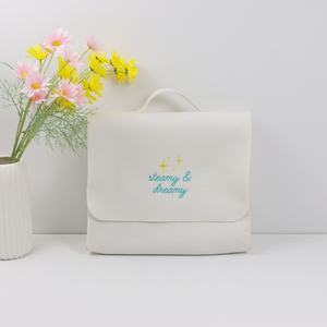 Chapeau de sauna en feutre de laine écologique de tissu de polyester GRS chaud blanc Nature 2Mm - Product Image 2