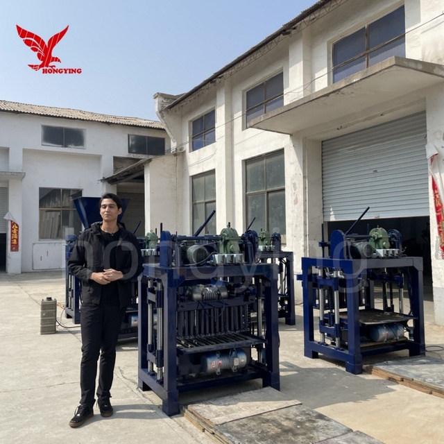 Small Investment Concrete Brick Machine Hollow Cement Block Making Machine