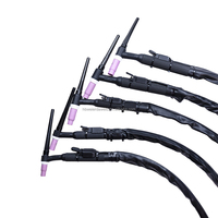 Obor Las TIG Tembaga TERLARIS VERDA WP26 dengan Kabel 3m/4m/5m untuk Pengerjaan Logam