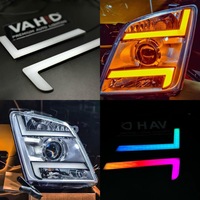 Ensemble de phares VAHID 6000LM WRGB à changement de couleur, faisceau à haute pénétration, pour camionnette ISUZU D-MAX, MU-X, 12V 5W100W, prix d'usine