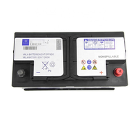 Fast Delivery 12V72AH DIN72 MF Deep Cycle Rechargeable Solite Delkor Auto Car Battery for Auto Car