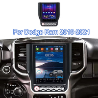 Pour Dodge Ram 2019-2021, autoradio 10,4 pouces avec CarPlay/Android Auto sans fil, 4G WiFi, GPS, écran partagé, garantie 1 an