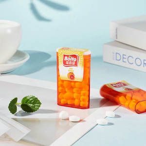 Todo Tipo de Mentas con sabor a frutas refrescante grasoso portátil después de la comida aliento fresco sin azúcar caramelo de xilitol bajo en grasa - Product Image 5