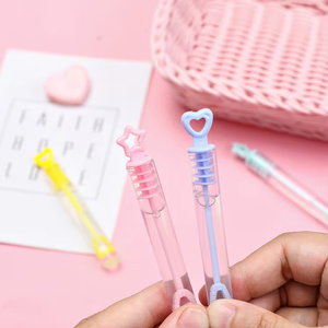 Renkli sabun kabarcık borusu oyuncak kabarcık değnek yaz açık oyuncaklar düğün doğum günü partisi dekorasyon malzemeleri çocuk oyuncakları - Product Image 3