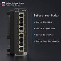 Módulo Ethernet Industrial Cisco IEM-3300-8P con 8 Puertos de Cobre y Conectividad de 1G para Redes Industriales
