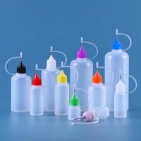 Bouteilles d'applicateur transparentes de pointe d'aiguille de précision 3ml de liquide pour le papier de peinture de bricolage Quilling Craft Acrylic Painting Medicine