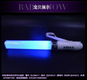 Bâton lumineux LED programmable DMX512 avec logo personnalisé, télécommande DMX, pour concerts, festivals de musique, événements sportifs - Product Image 3