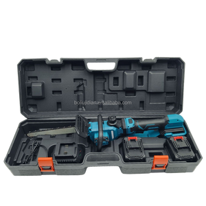 Scie à perche télescopique sans fil intégrée avec moteur sans balais de <span class=keywords><strong>12</strong></span> pouces, mini tronçonneuse électrique OEM pour l'élagage des arbres, cadeau pour homme - Product Image 1