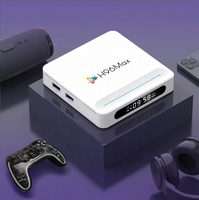 H96 MAX H618 IPTV STB Dispositivo de Transmisión 8K, Internet Inteligente Ott, 4GB RAM 128GB ROM Premium, Google Android 12 Pro Set Top TV Box