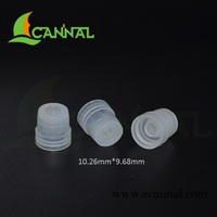 Flacons compte-gouttes en plastique HDPE de qualité alimentaire certifiés Ecannal, 2 ml, petits flacons échantillons avec bouchons de sécurité pour liquides et gels