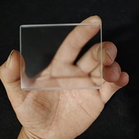 Vidrio anti Newton de 270 * 102 * 2 mm, adecuado para escáneres de cama plana, personalizable a cualquier tamaño.